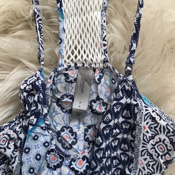 Boho Print Racerback Tank Top - Picture 6 of 7